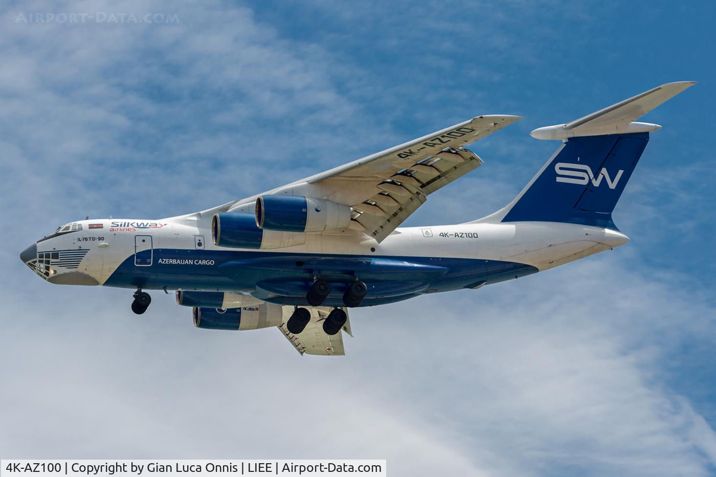 4K-AZ100, Ilyushin Il-76TD-90VD C/N 2073421708, LANDING 32L