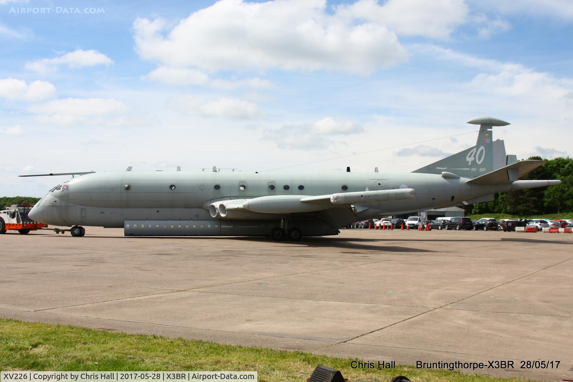 XV226, 1968 Hawker Siddeley Nimrod MR.2 C/N 8001, Cold War Jets open day 2017