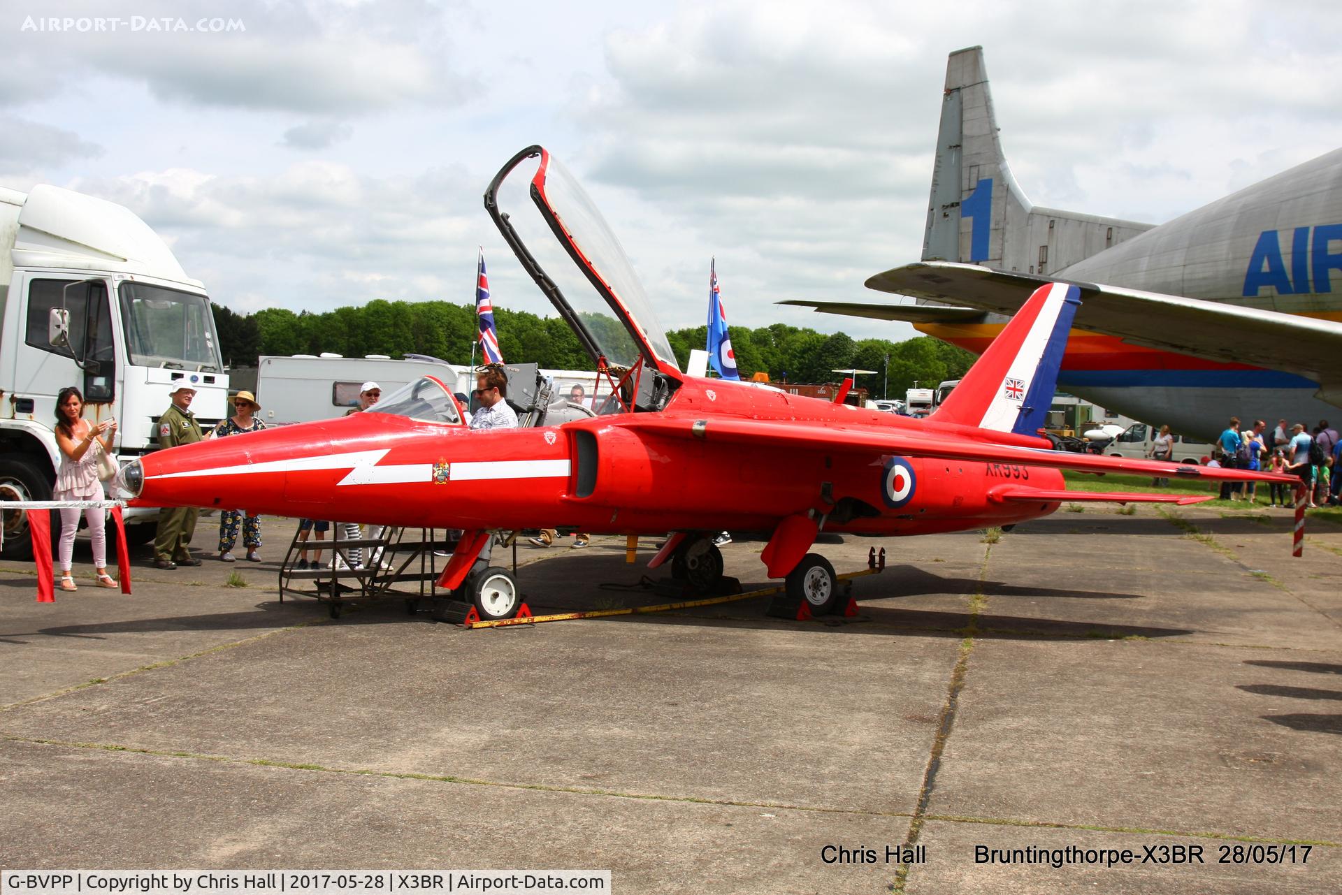 G-BVPP, 1963 Hawker Siddeley Gnat T.1 C/N FL536, Cold War Jets open day 2017