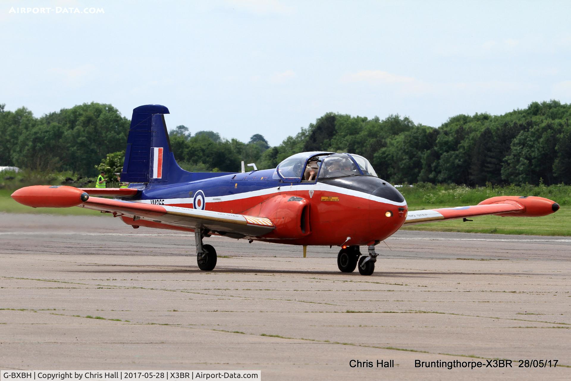 G-BXBH, 1960 Hunting P-84 Jet Provost T.3A C/N PAC/W/9241, Cold War Jets open day 2017
