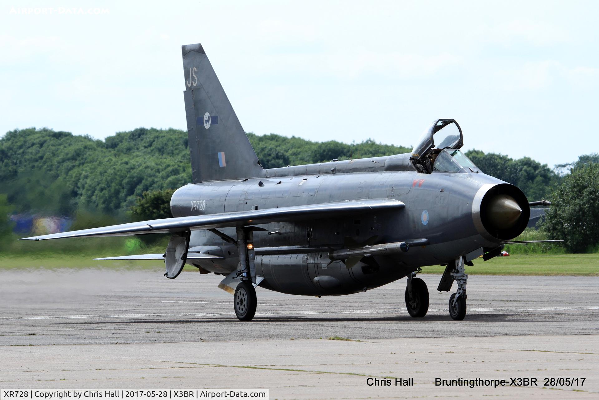 XR728, 1965 English Electric Lightning F.6 C/N 95213, Cold War Jets open day 2017