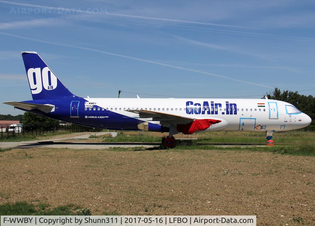 F-WWBY, 2017 Airbus A320-271N C/N 7594, C/n 7594 - To be VT-WGI
