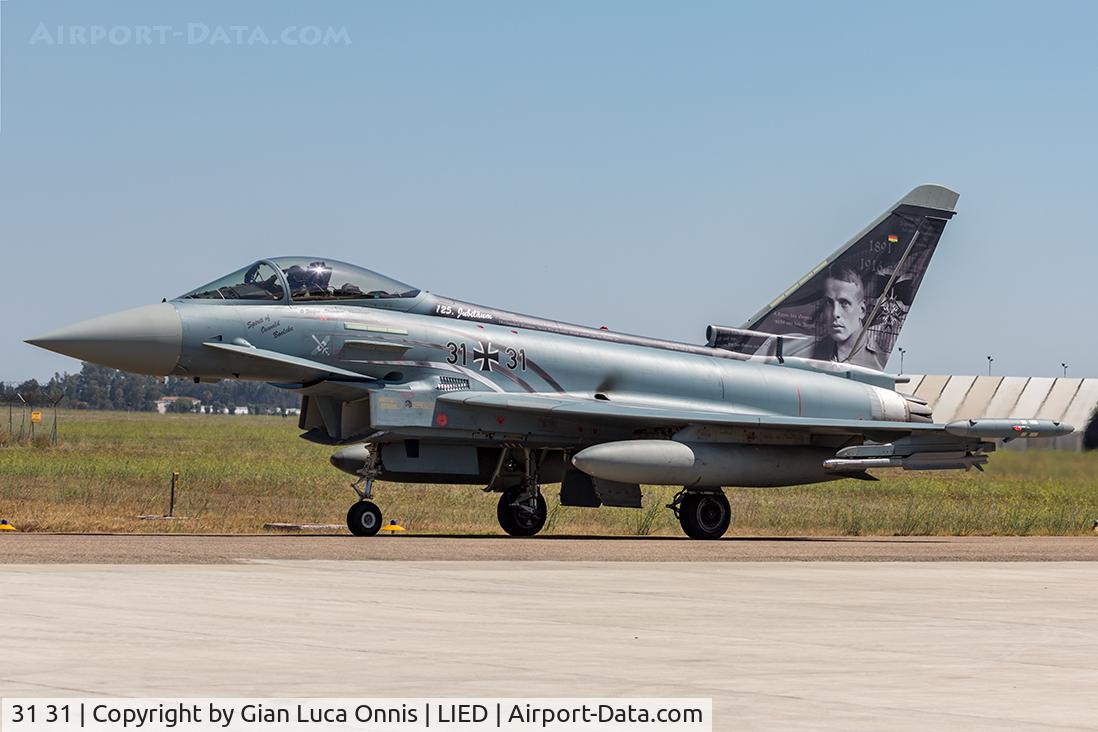 31 31, 2015 Eurofighter EF-2000 Typhoon S C/N GS091, TAXI WAY