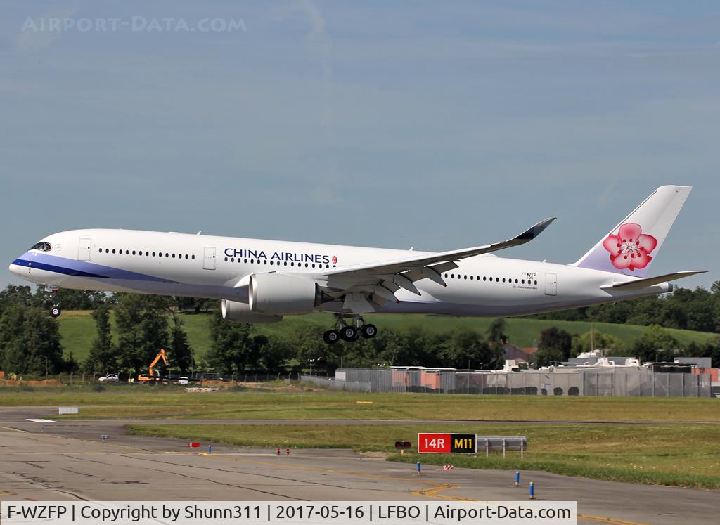 F-WZFP, 2017 Airbus A350-941 C/N 105, C/n 0105 - To be B-18907