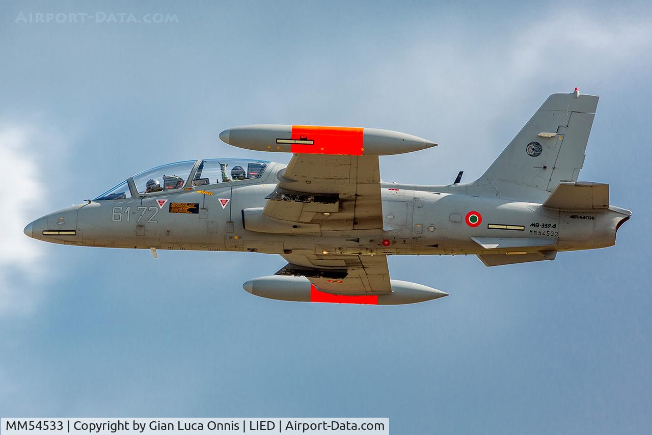 MM54533, Aermacchi MB-339A MLU C/N 6740/135/AA067, TAKEOFF