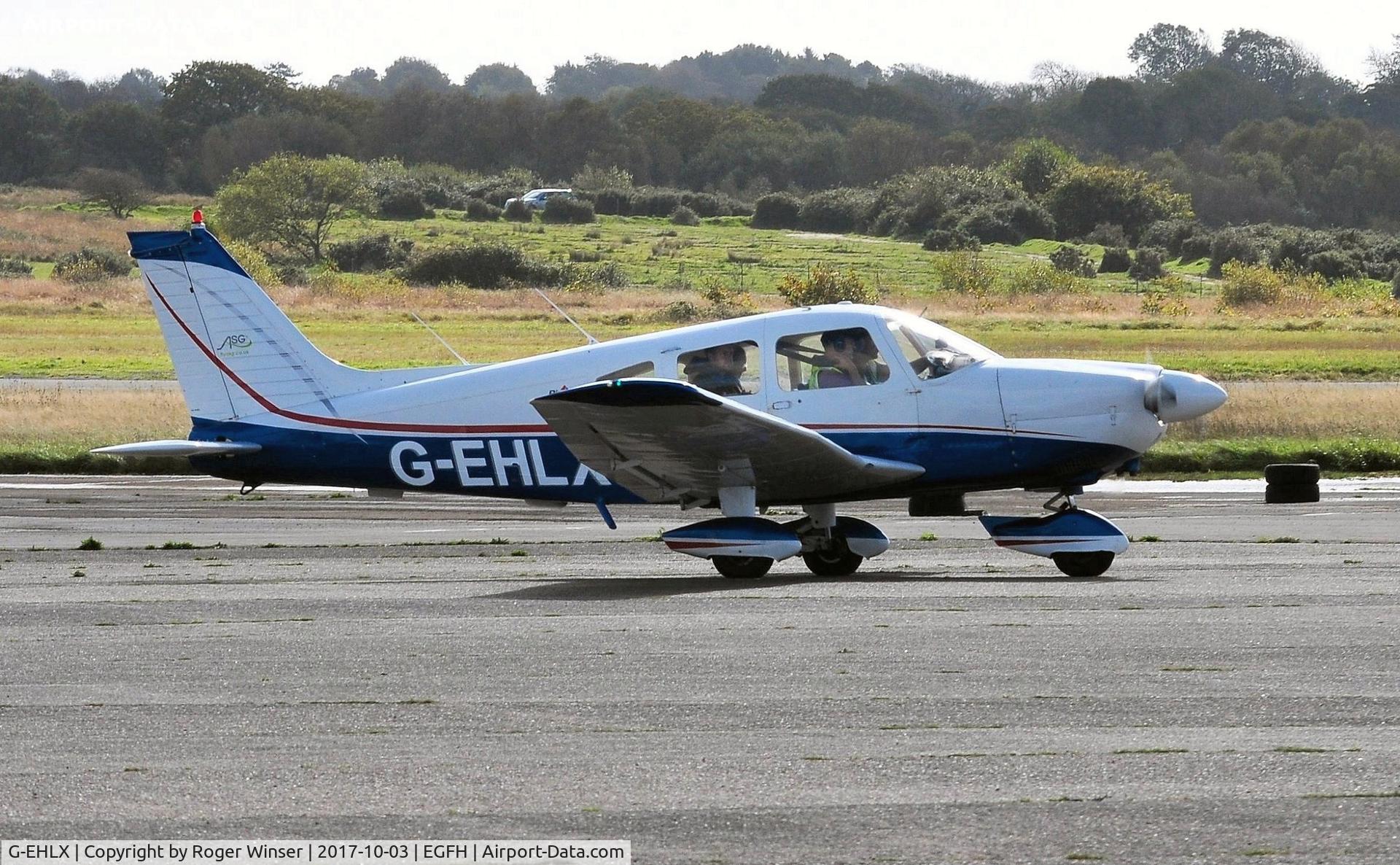 G-EHLX, 1980 Piper PA-28-181 Cherokee Archer II C/N 28-8090317, Visiting Archer II.