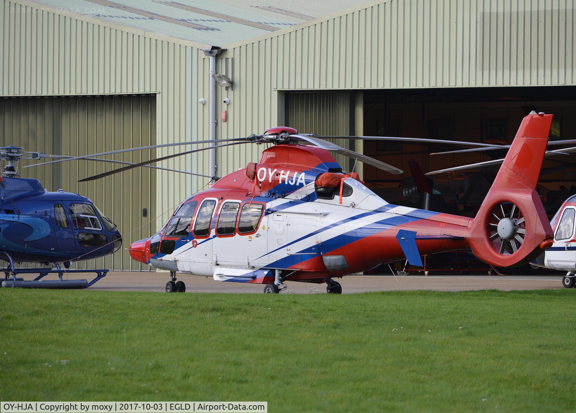 OY-HJA, 2009 Eurocopter EC-155B-1 C/N 6828, Eurocopter EC-155B-1 Dauphin at Denham.