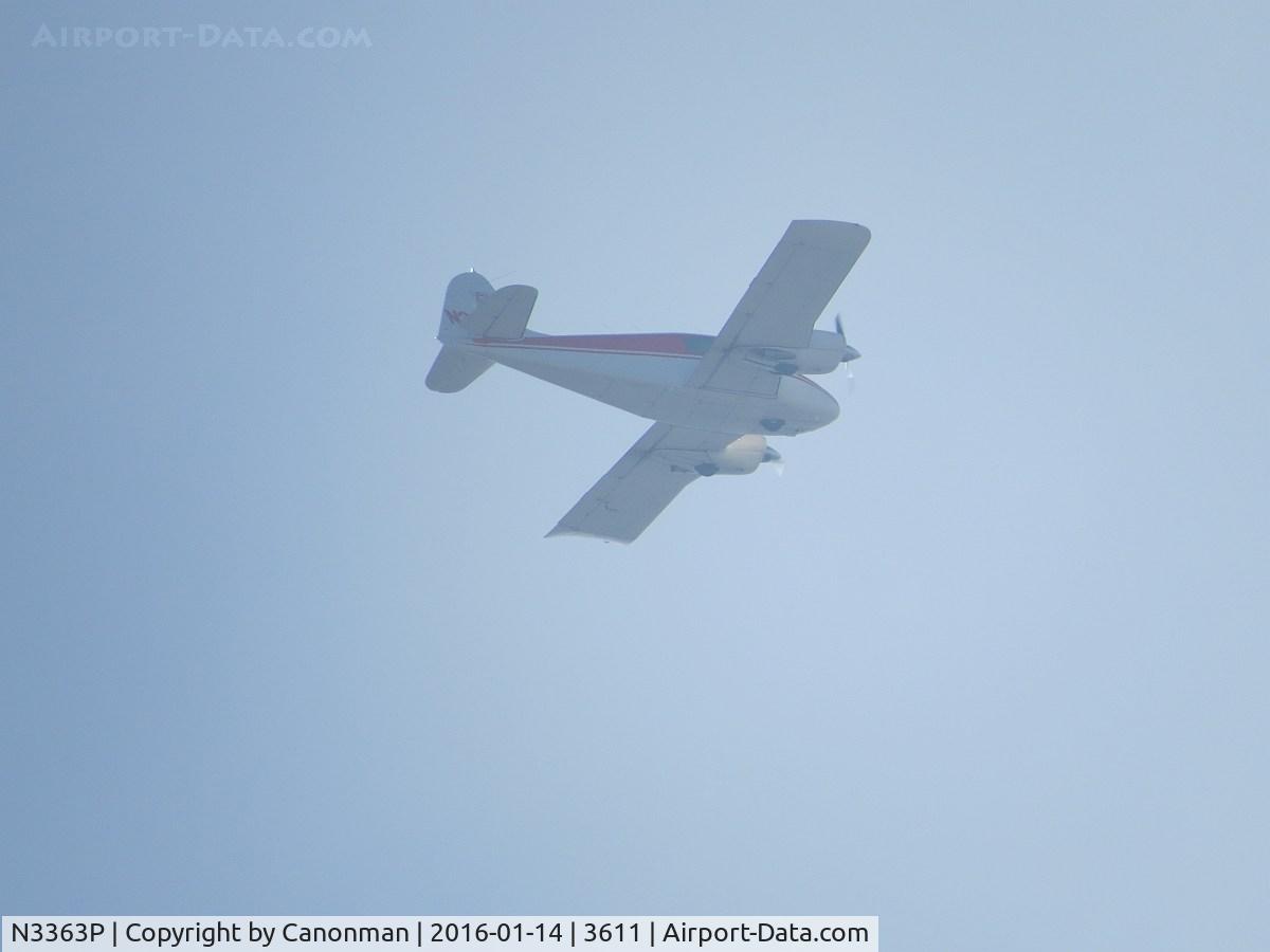 N3363P, 1958 Piper PA-23-160 Apache C/N 23-1320, Climbing