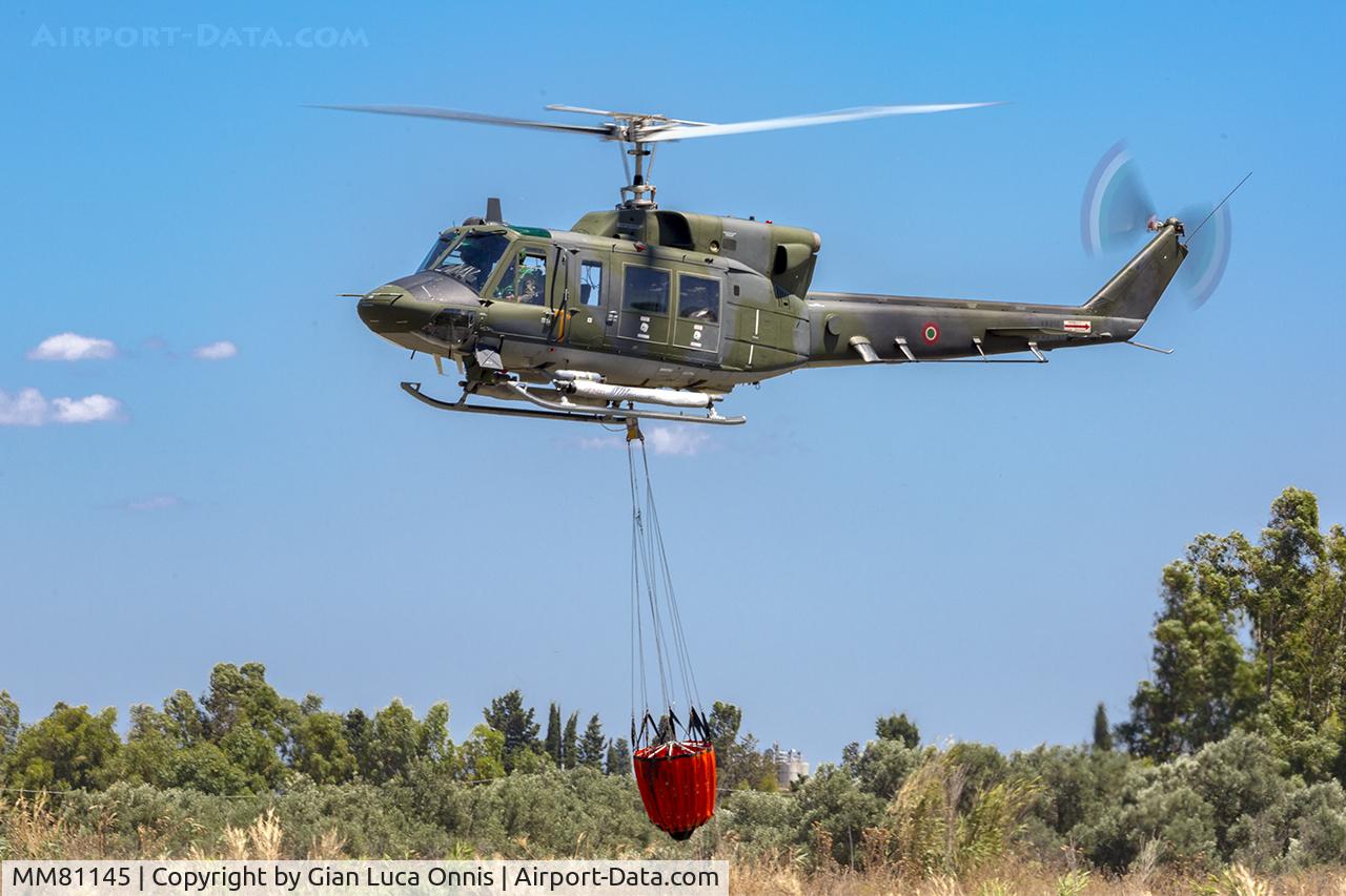 MM81145, Agusta AB-212AM C/N 5802, BAMBI BUCKET 2024