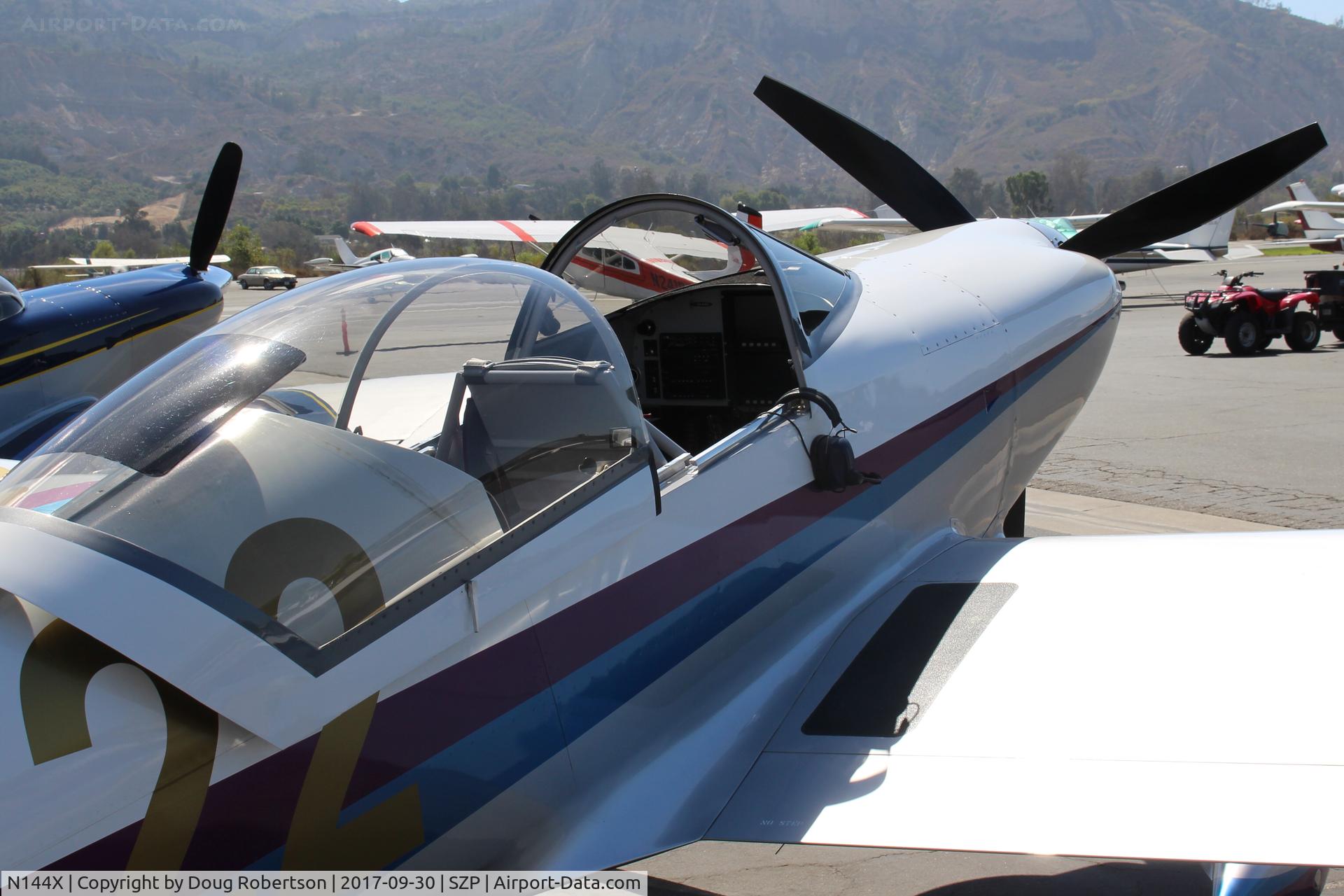 N144X, 2001 Harmon F-1 Rocket C/N JGN001, 2001 Nelson  F-1 ROCKET, Lycoming IO-540 260+ Hp, tandem seating