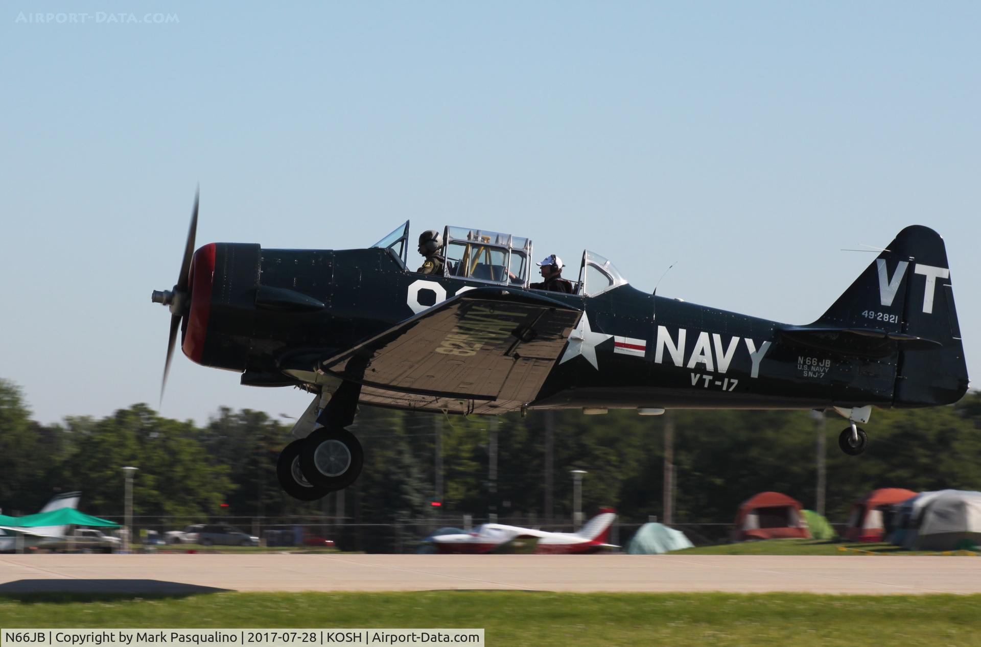 N66JB, 1949 North American T-6G Texan C/N 168-19, North American T-6G