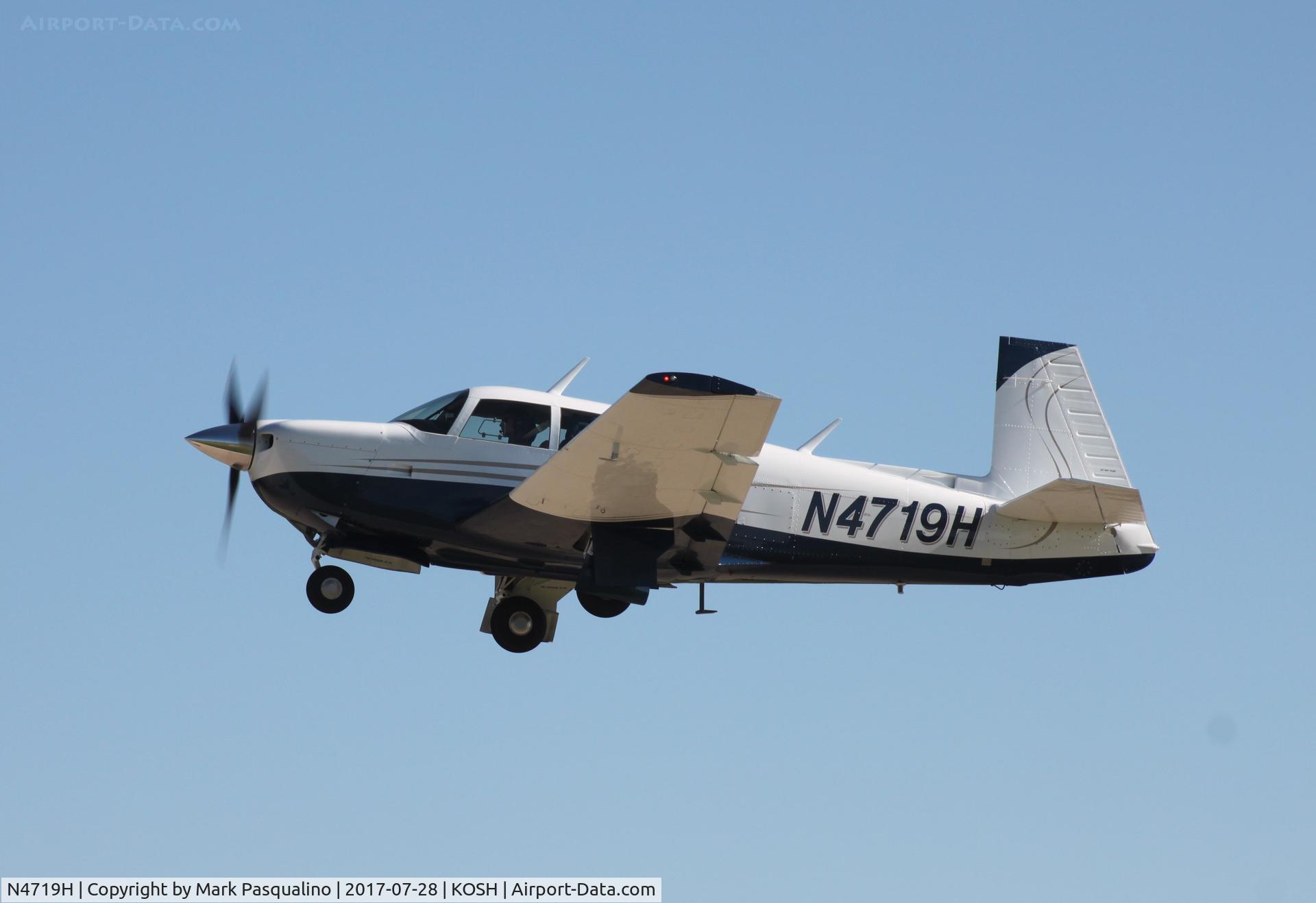 N4719H, 1979 Mooney M20J 201 C/N 24-0821, Mooney M20J