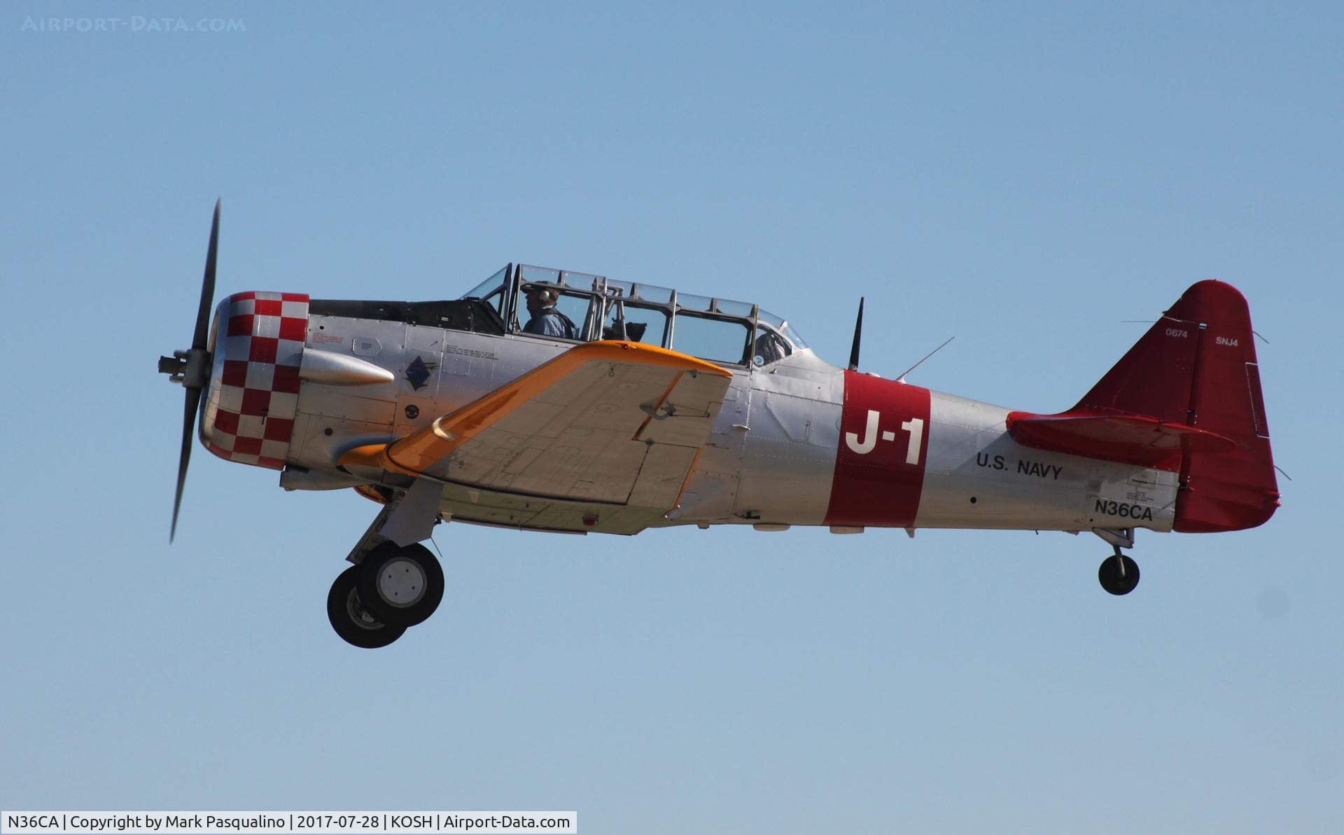 N36CA, North American AT-6D Texan C/N 88-10677, North American AT-6D