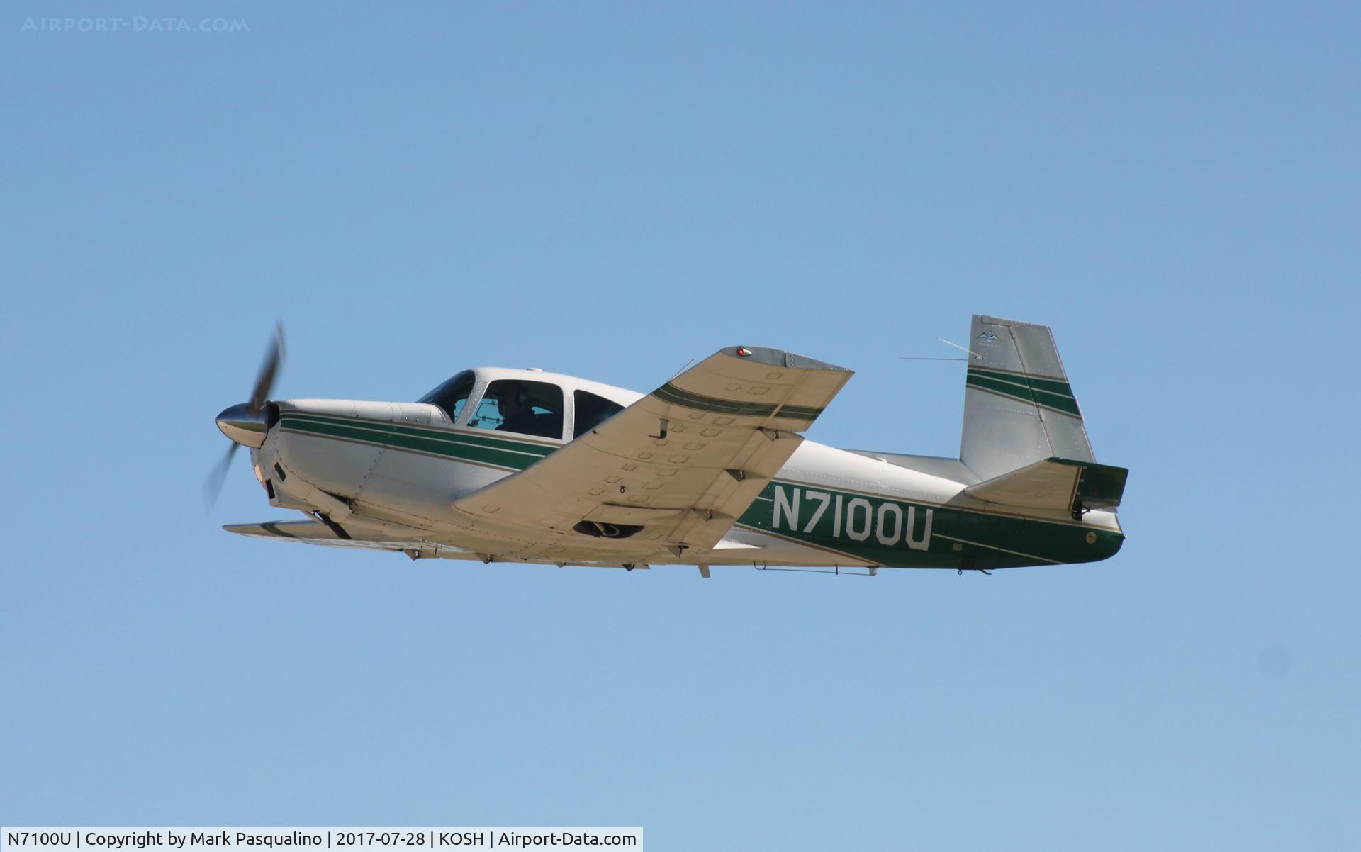 N7100U, 1964 Mooney M20C Ranger C/N 2730, Mooney M20C