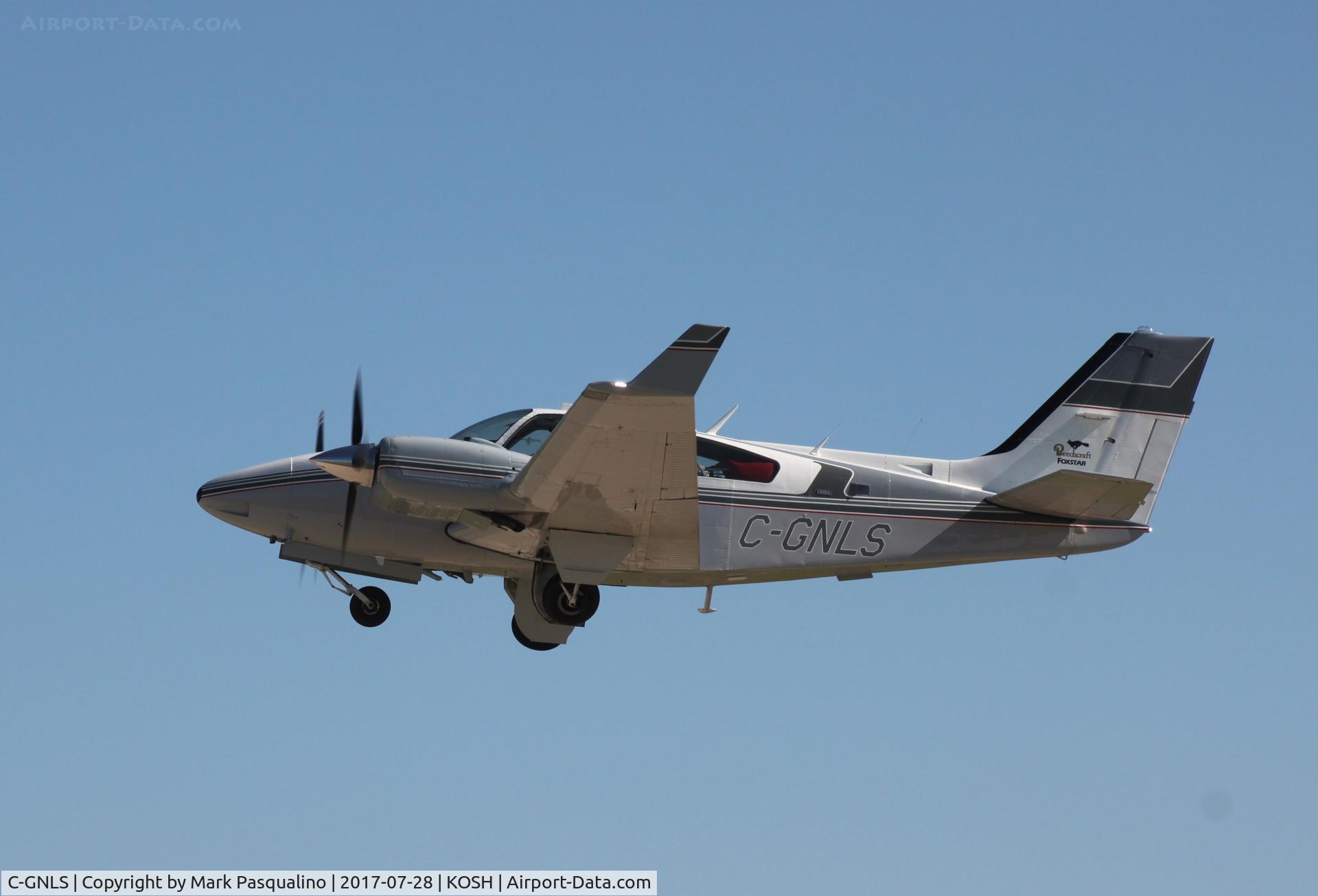 C-GNLS, 1974 Beech E-55 Baron Baron C/N TE-944, Beech E55