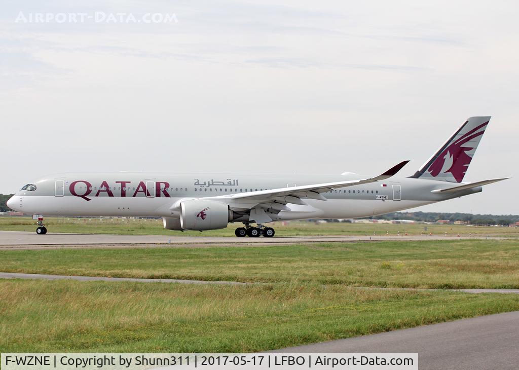 F-WZNE, 2017 Airbus A350-941 C/N 0076, C/n 0076 - To be A7-ALQ