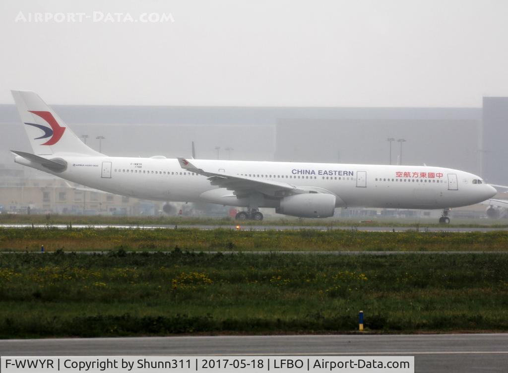 F-WWYR, 2017 Airbus A330-343 C/N 1788, C/n 1788 - To be B-8968