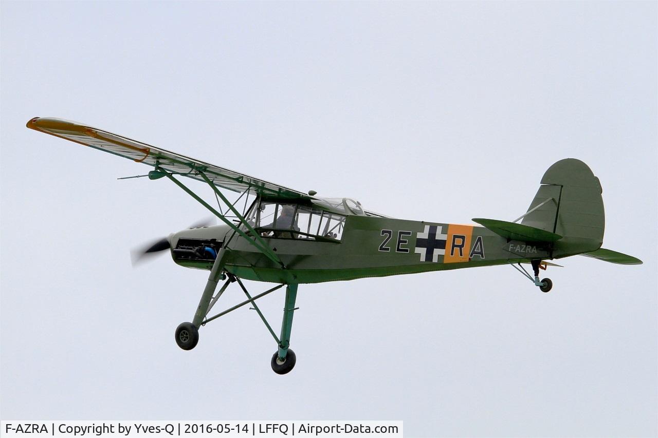 F-AZRA, Fieseler Fi-156C-3 Storch C/N 2039, Fieseler Fi-156C-3 Storch, On display, La Ferté-Alais airfield (LFFQ) Airshow 2016