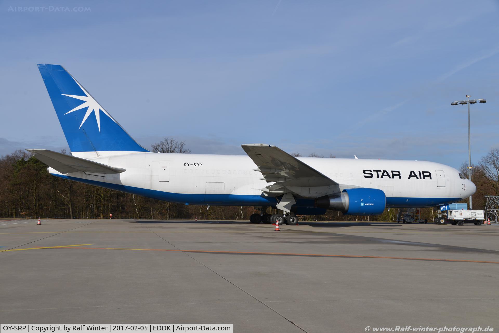 OY-SRP, 1982 Boeing 767-232 C/N 22220, Boeing 767-232BDSF - DQ SRR Star Air Freight - 22220 - OY-SRP - 05.02.2017 - CGN