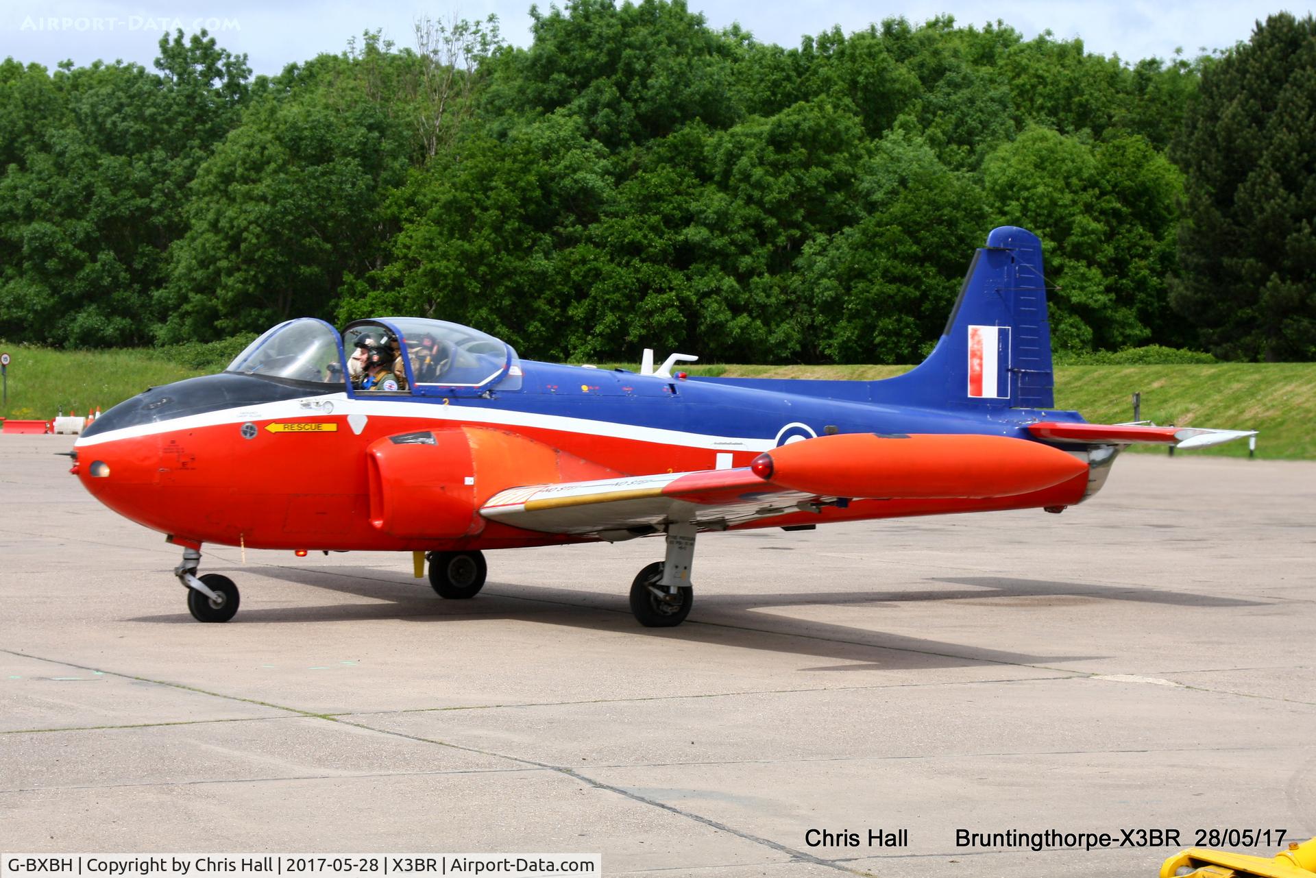 G-BXBH, 1960 Hunting P-84 Jet Provost T.3A C/N PAC/W/9241, Cold War Jets open day 2017