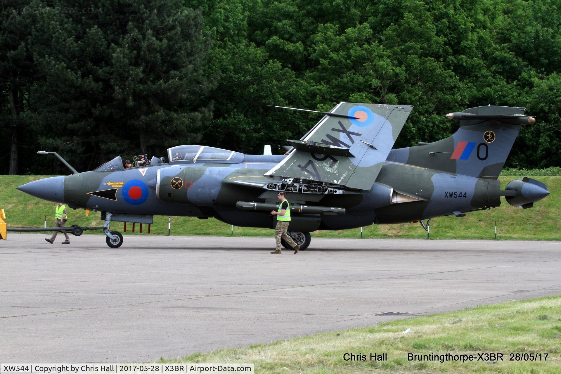 XW544, 1972 Hawker Siddeley Buccaneer S.2B C/N B3-05-71, Cold War Jets open day 2017