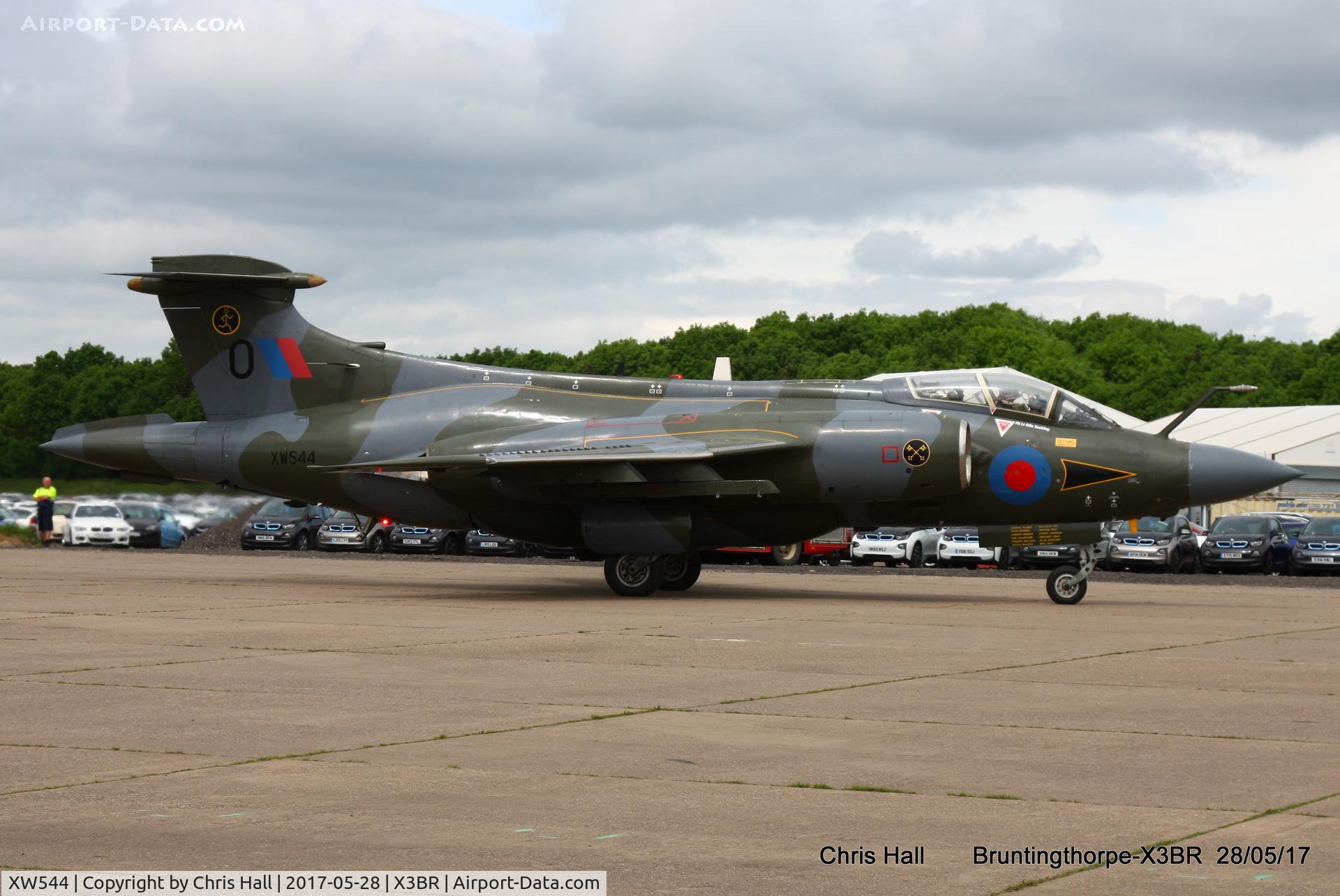 XW544, 1972 Hawker Siddeley Buccaneer S.2B C/N B3-05-71, Cold War Jets open day 2017
