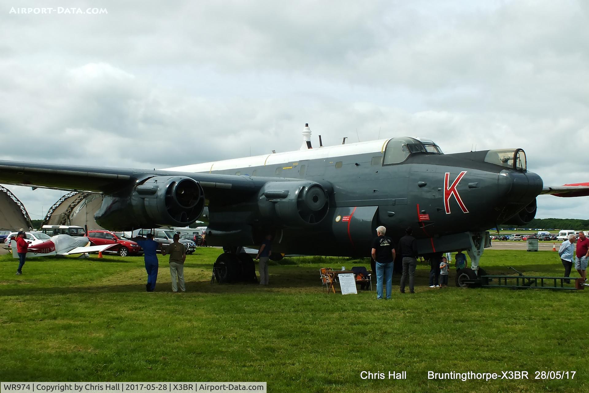 WR974, 1957 Avro 716 Shackleton MR.3/3 C/N Not found WR974, Cold War Jets open day 2017