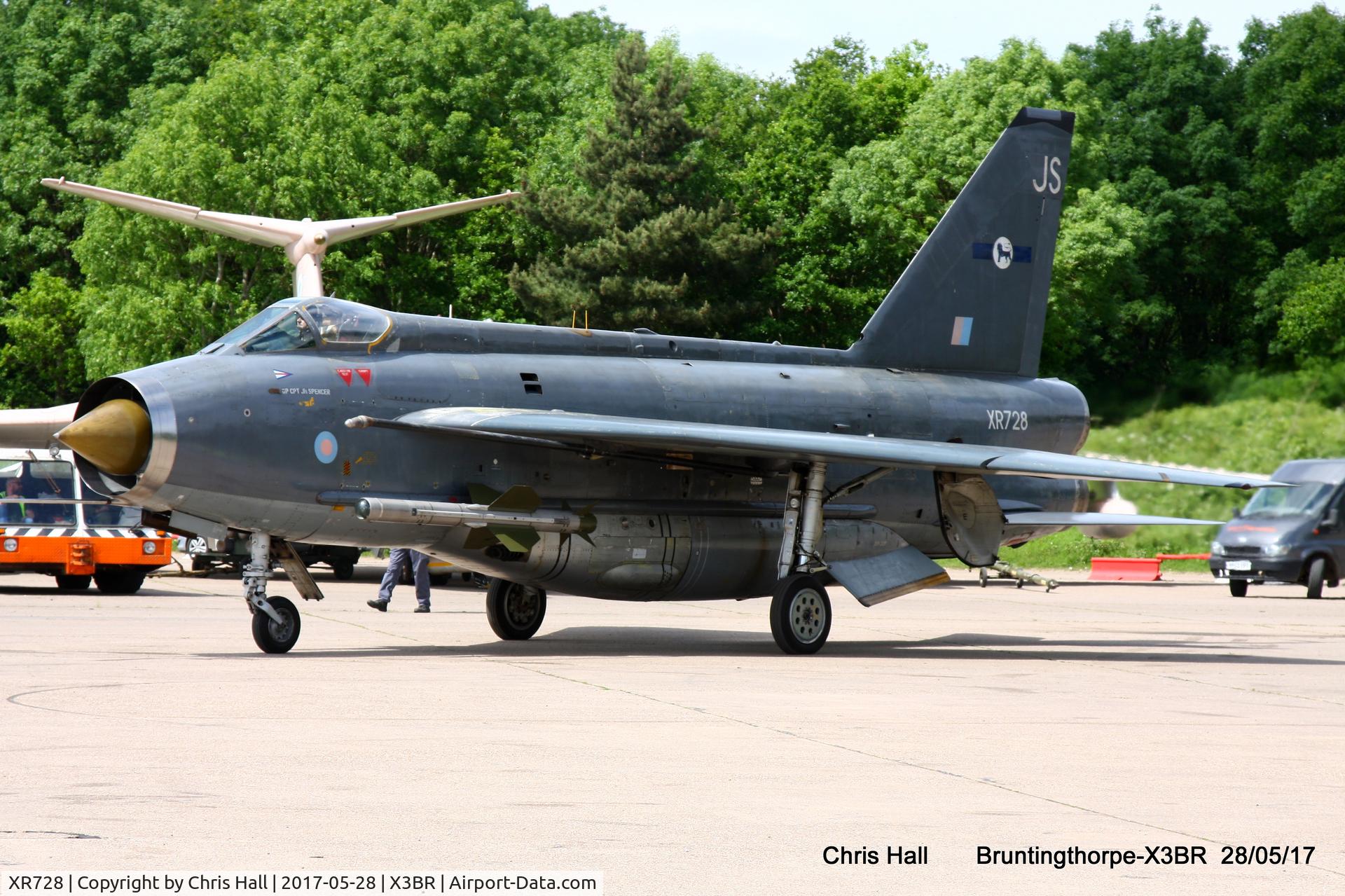 XR728, 1965 English Electric Lightning F.6 C/N 95213, Cold War Jets open day 2017