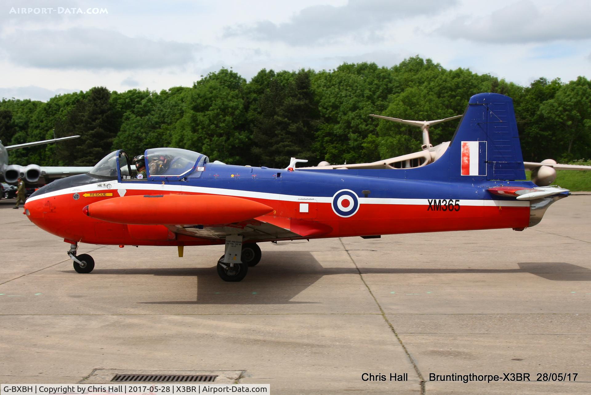 G-BXBH, 1960 Hunting P-84 Jet Provost T.3A C/N PAC/W/9241, Cold War Jets open day 2017