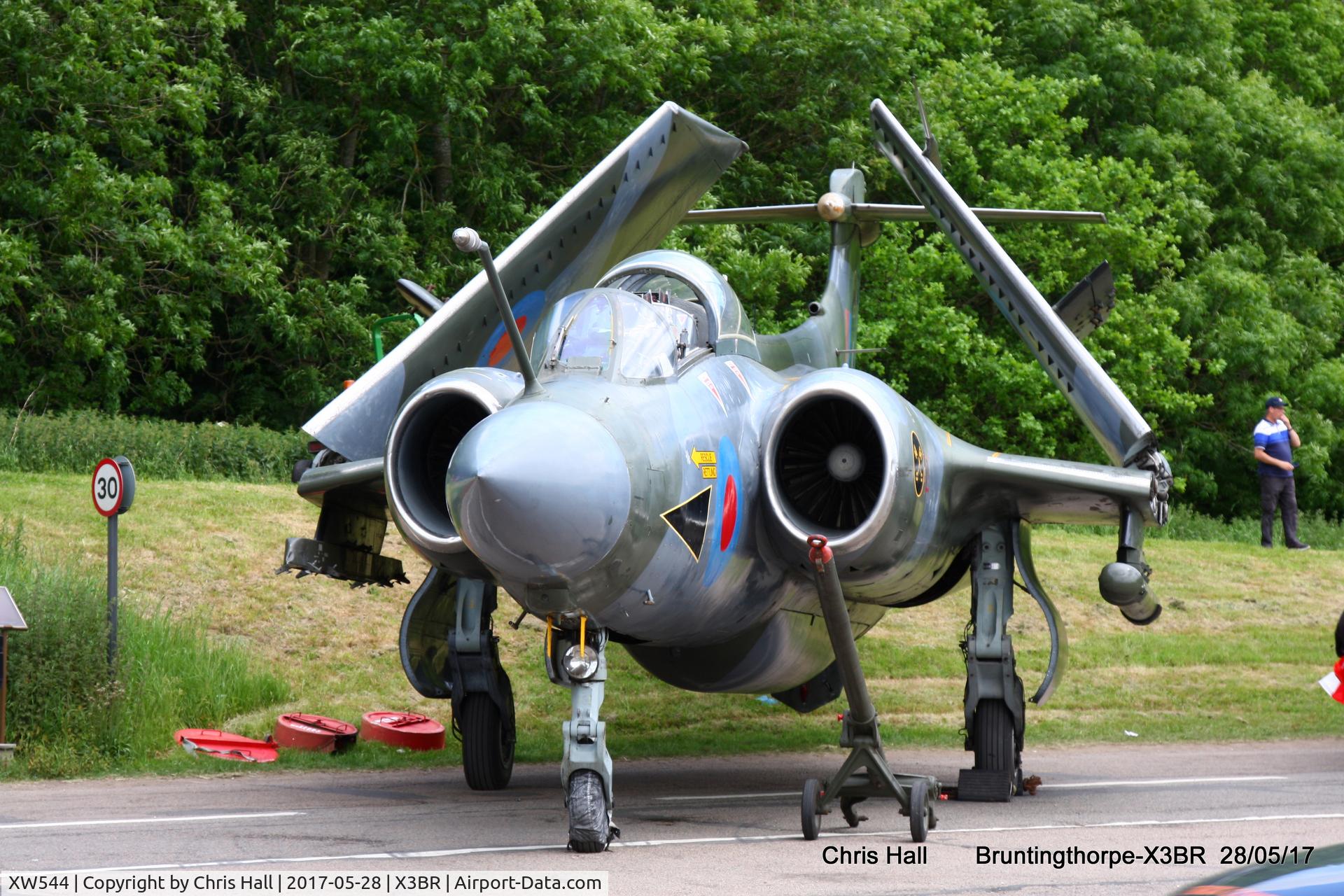 XW544, 1972 Hawker Siddeley Buccaneer S.2B C/N B3-05-71, Cold War Jets open day 2017