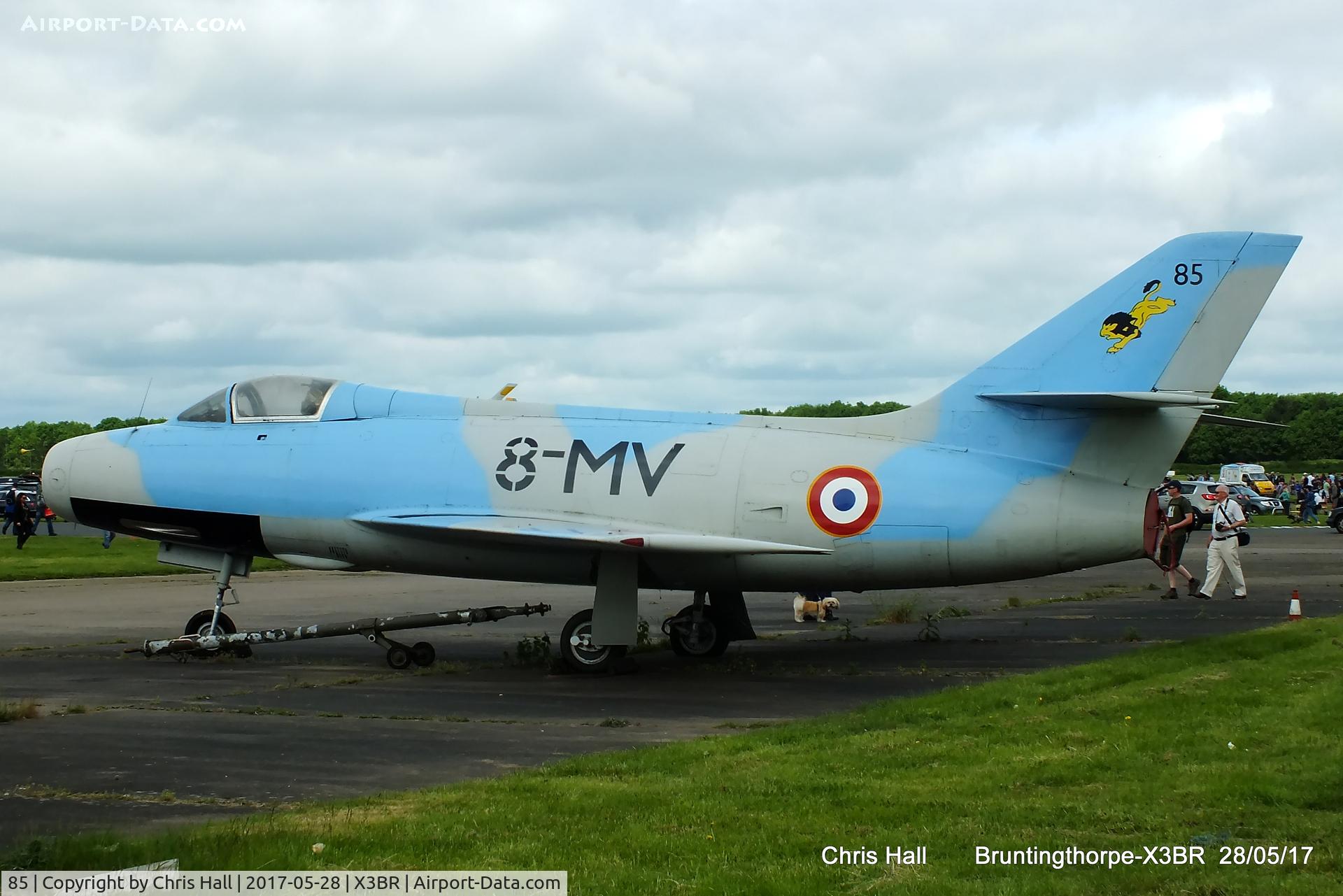 85, Dassault Mystère IVA C/N 85, Cold War Jets open day 2017