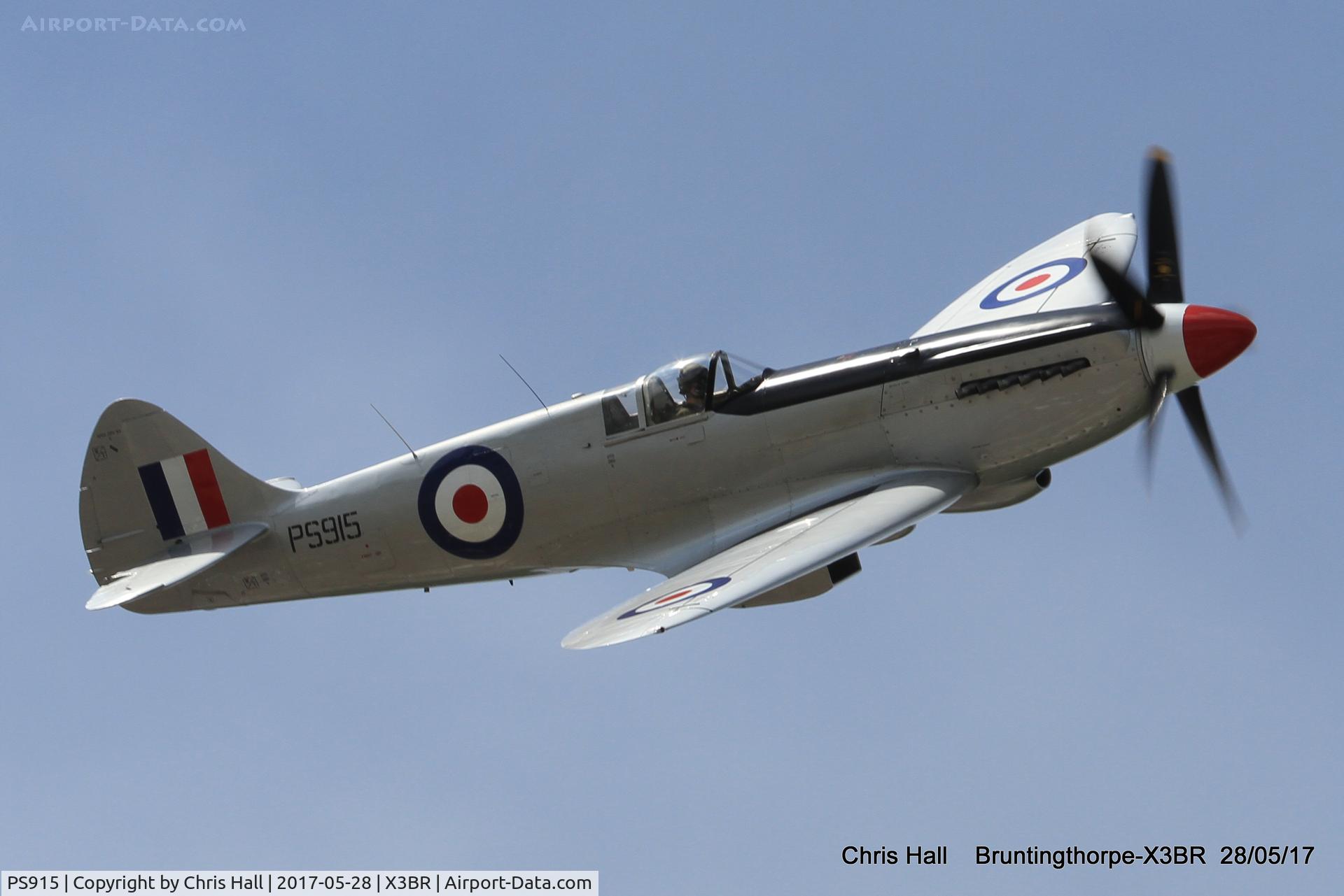 PS915, 1945 Supermarine 389 Spitfire PR.XIX C/N 6S/585121, Cold War Jets open day 2017