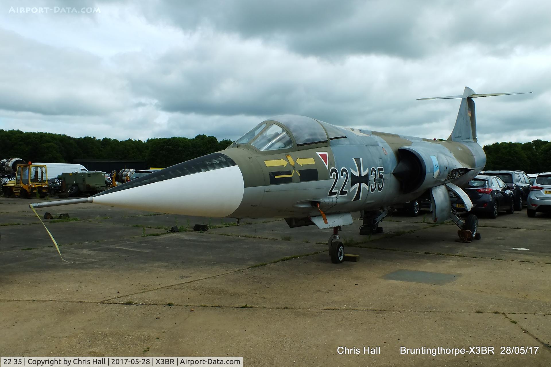 22 35, Lockheed F-104G Starfighter C/N 683-7113, Cold War Jets open day 2017