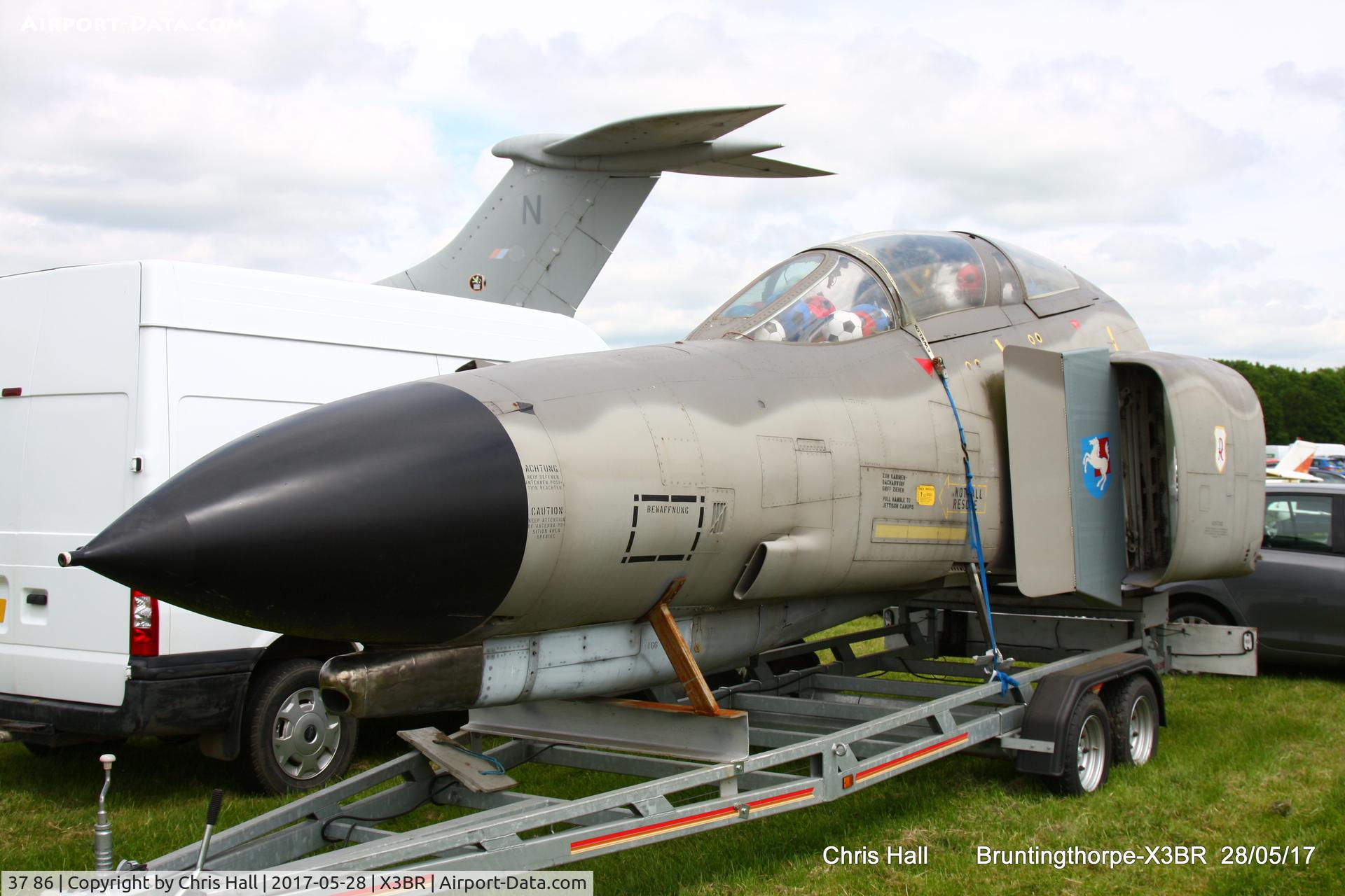 37 86, 1972 McDonnell Douglas F-4F Phantom II C/N 4563, Cold War Jets open day 2017