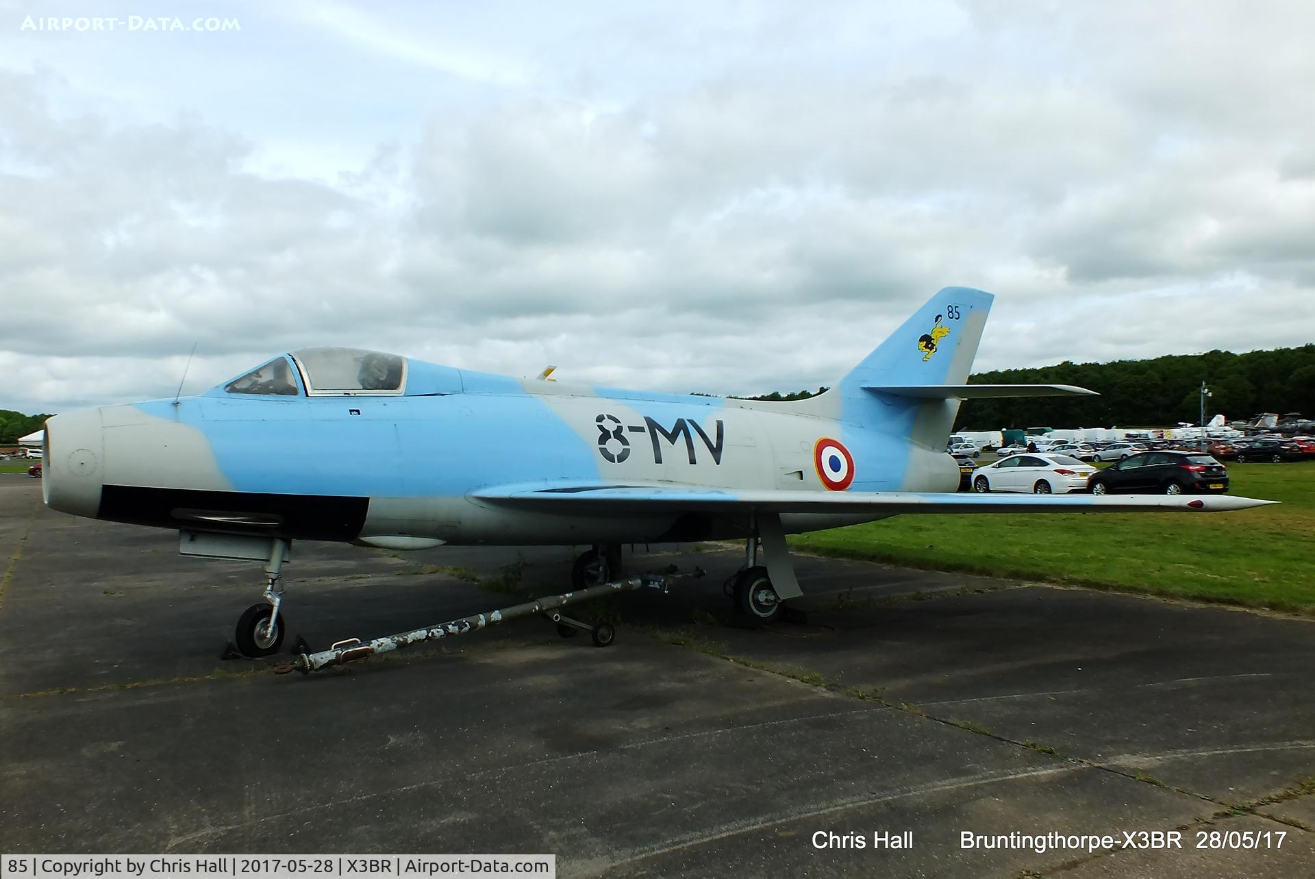 85, Dassault Mystère IVA C/N 85, Cold War Jets open day 2017