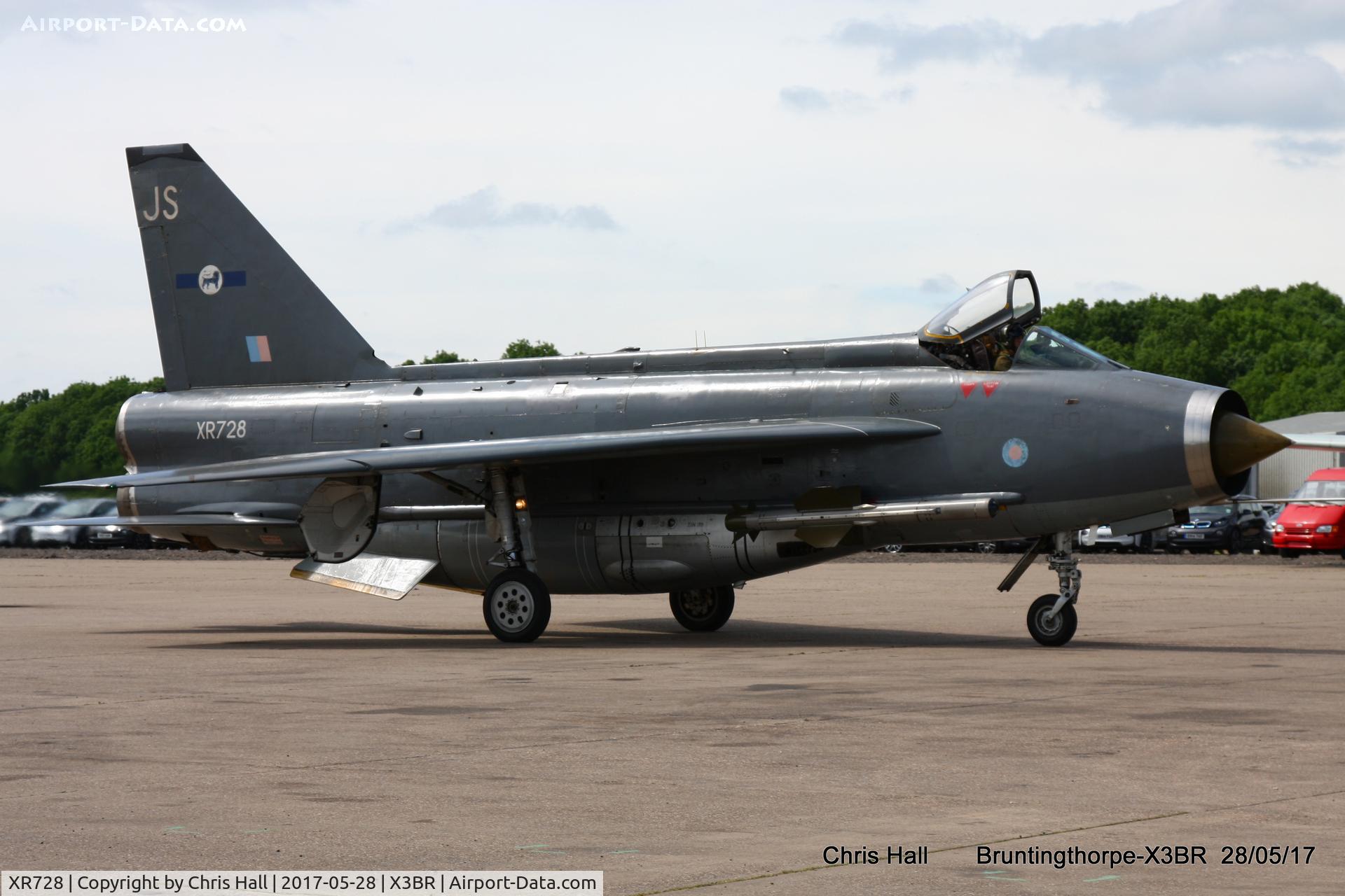 XR728, 1965 English Electric Lightning F.6 C/N 95213, Cold War Jets open day 2017