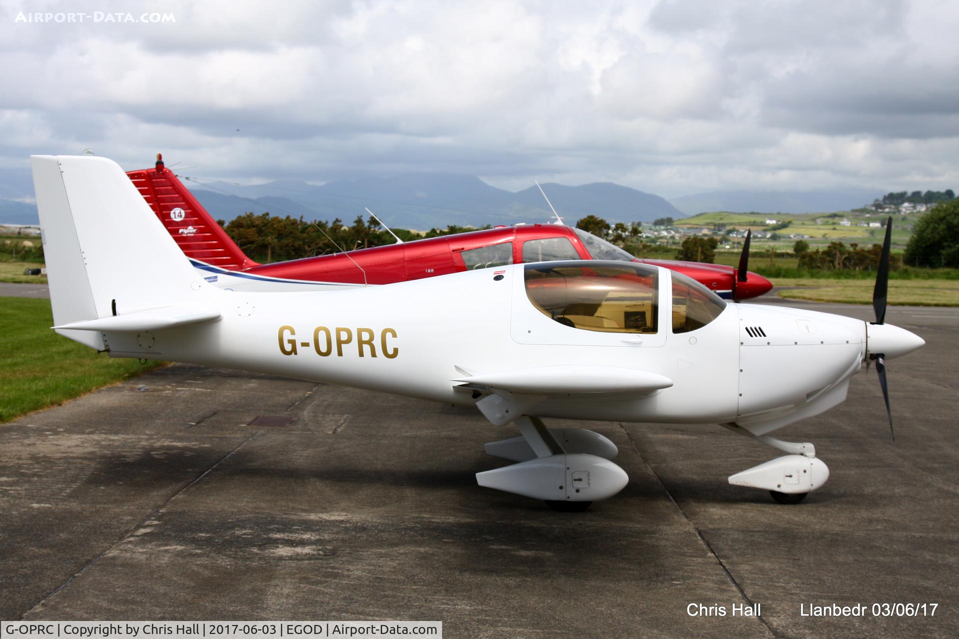 G-OPRC, 2002 Europa XS Tri-Gear C/N PFA 247-13281, at Llanbedr