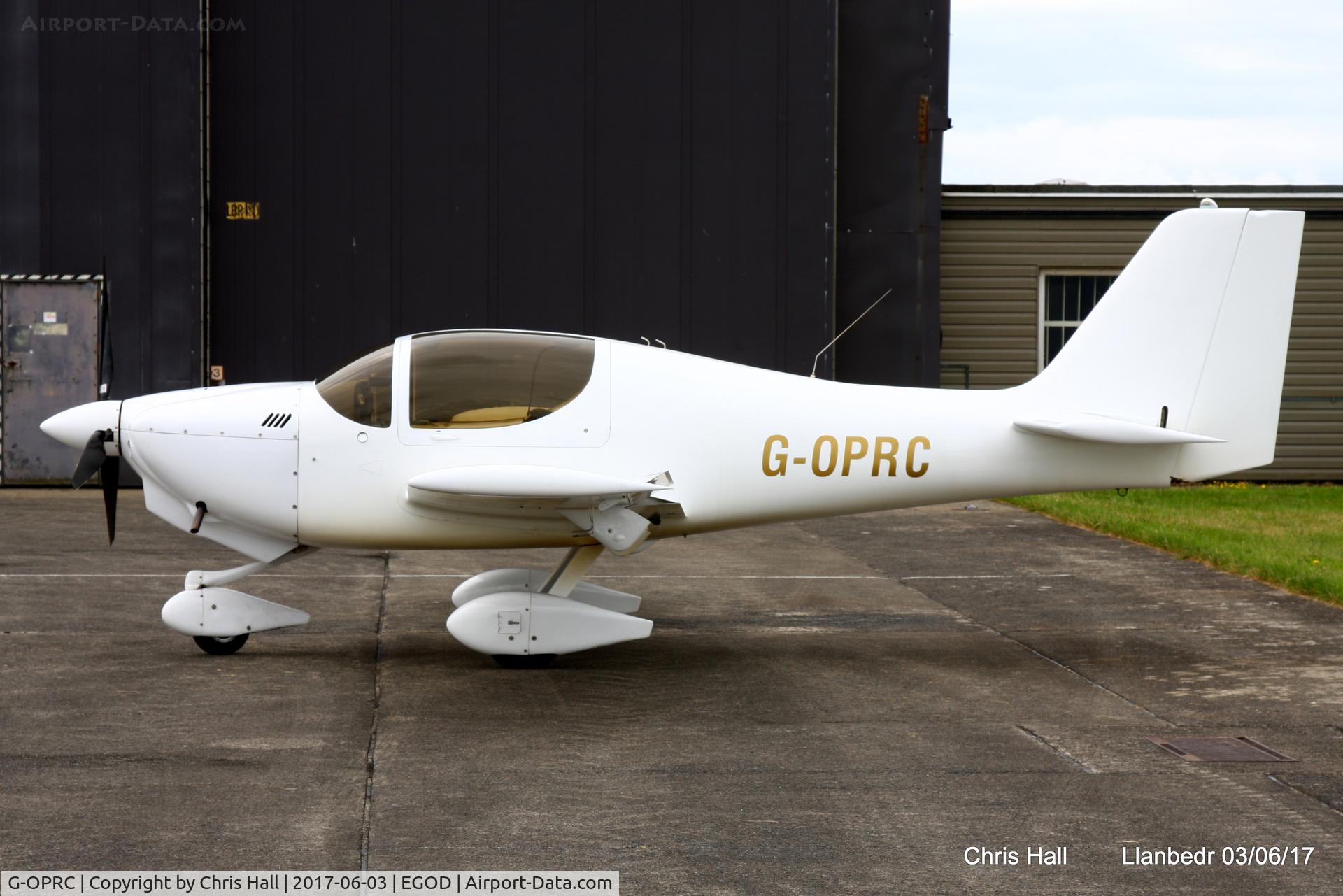 G-OPRC, 2002 Europa XS Tri-Gear C/N PFA 247-13281, at Llanbedr