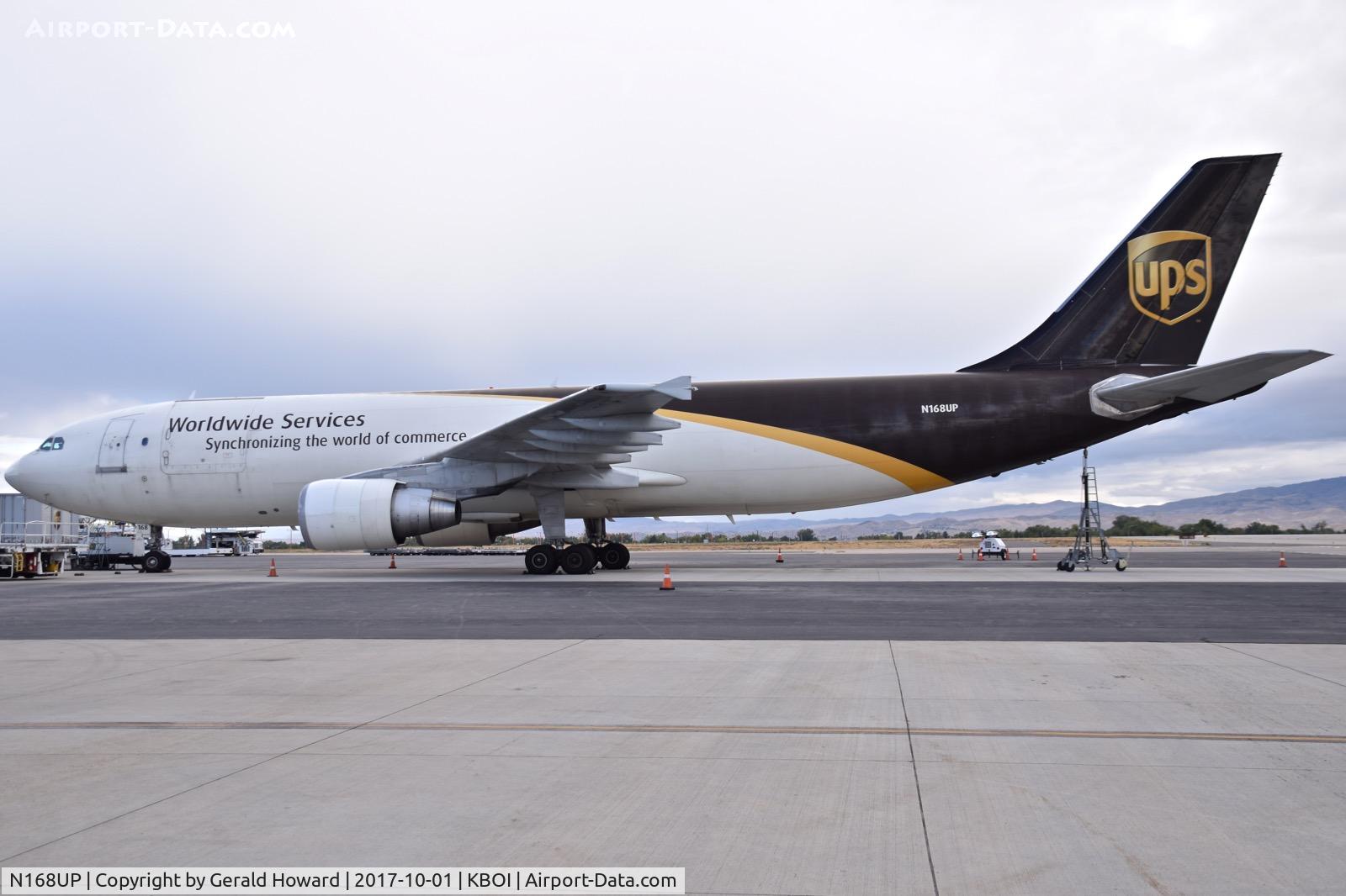 N168UP, 2005 Airbus A300F4-622R C/N 0863, Parked on the UPS ramp.
