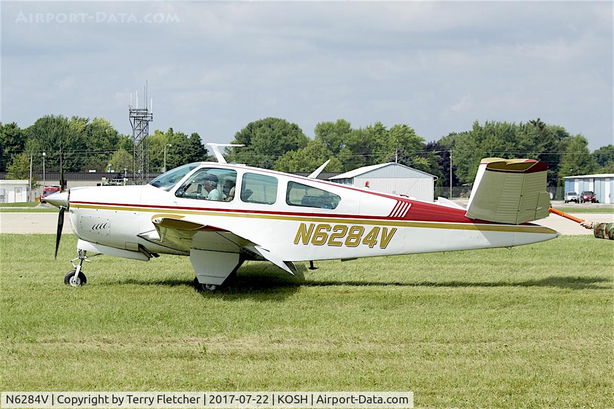 N6284V, 1967 Beech V35A Bonanza C/N D-8605, At 2017 EAA AirVenture at Oshkosh