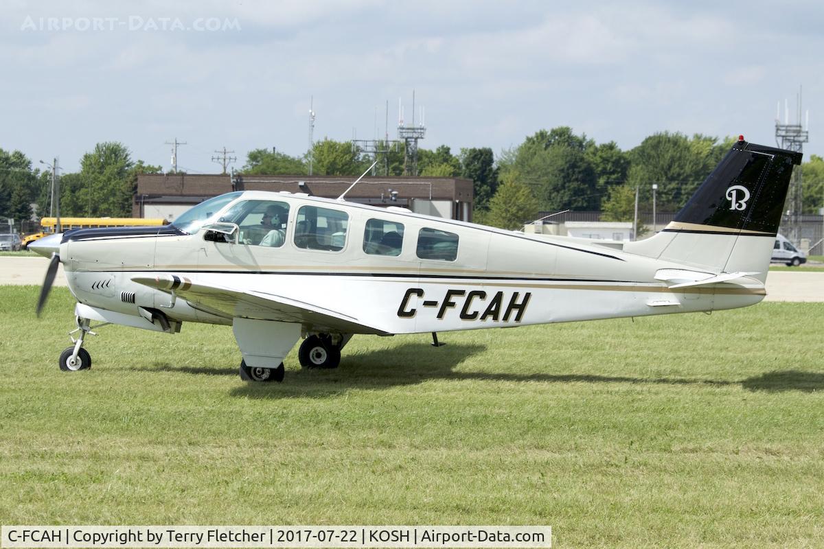 C-FCAH, 1968 Beech 36 Bonanza C/N E-13, At 2017 EAA AirVenture at Oshkosh