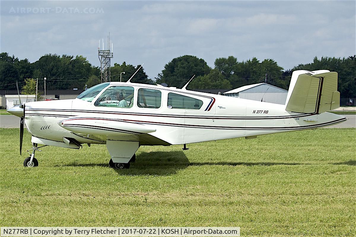 N277RB, 1964 Beech S35 Bonanza C/N D-7473, At 2017 EAA AirVenture at Oshkosh