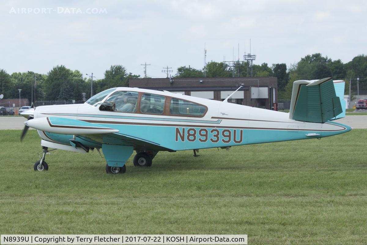 N8939U, 1965 Beech S35 Bonanza C/N D-7924, At 2017 EAA AirVenture at Oshkosh