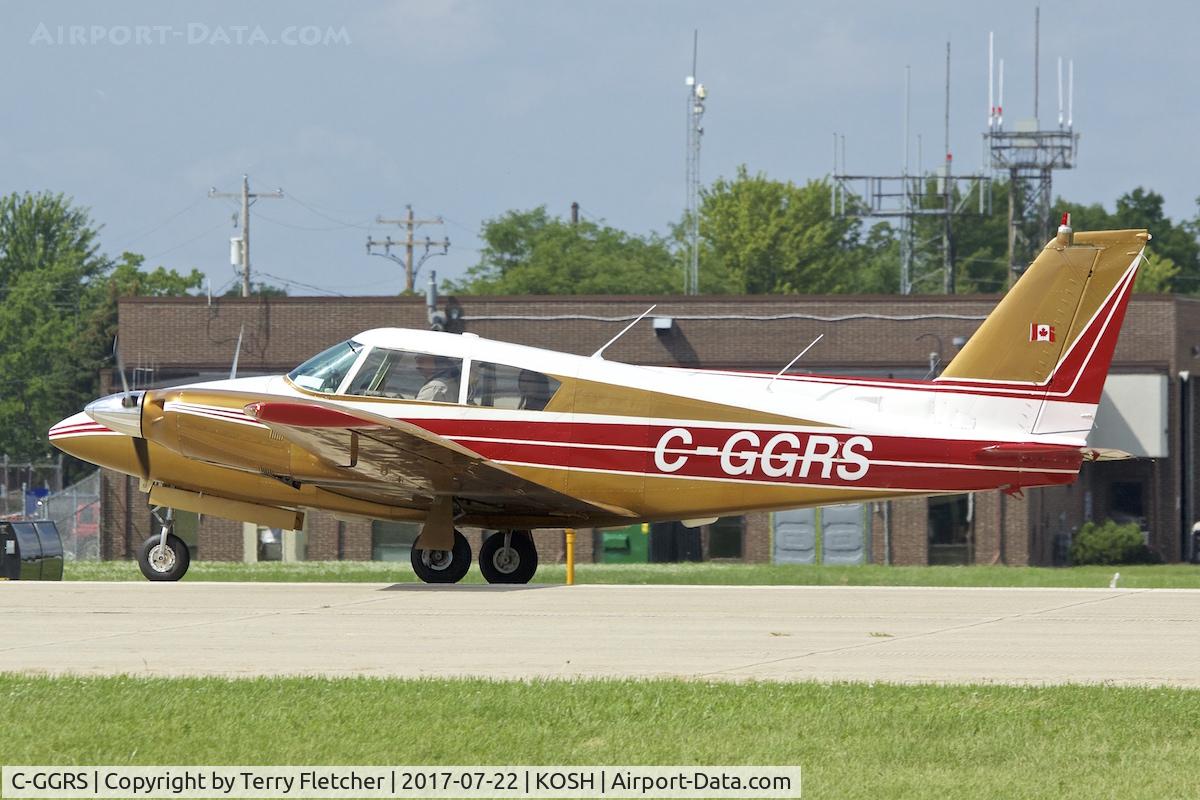 C-GGRS, 1964 Piper PA-30-160 Twin Comanche Twin Comanche C/N 30-608, At 2017 EAA AirVenture at Oshkosh