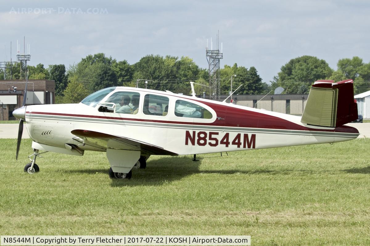 N8544M, 1963 Beech P35 Bonanza C/N D-7203, At 2017 EAA AirVenture at Oshkosh