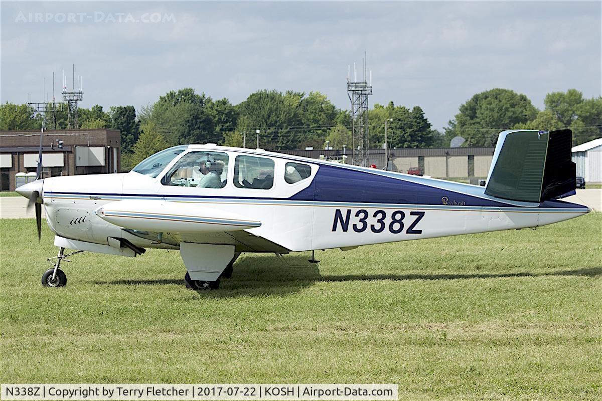N338Z, 1960 Beech M35 Bonanza C/N D-6506, At 2017 EAA AirVenture at Oshkosh