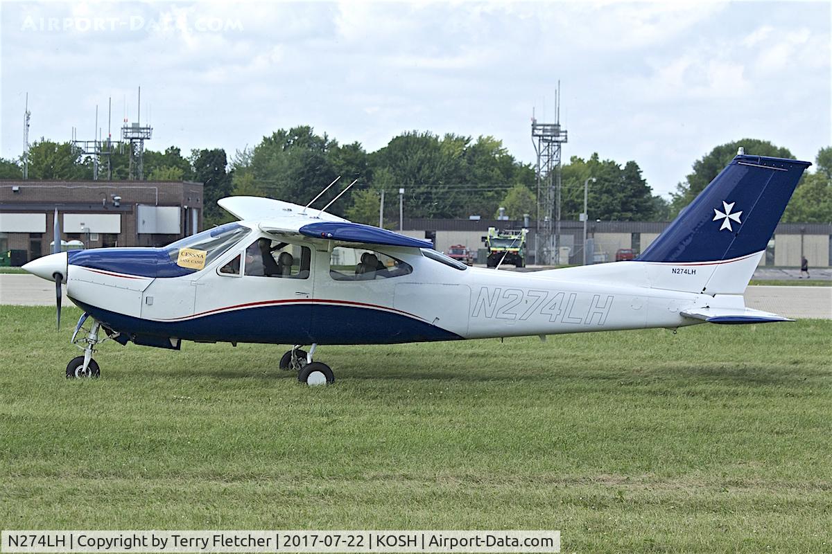 N274LH, 1972 Reims F177RG Cardinal RG C/N 0056, At 2017 EAA AirVenture at Oshkosh