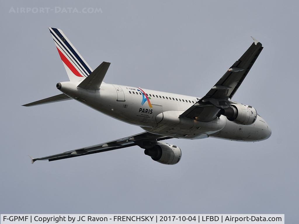 F-GPMF, 1996 Airbus A319-113 C/N 637, AF6269 to Paris Orly