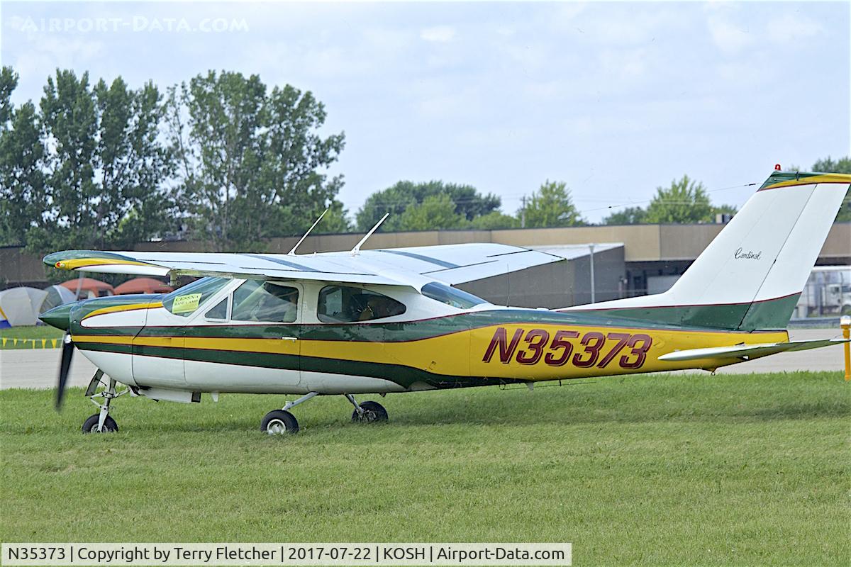 N35373, 1976 Cessna 177RG Cardinal C/N 177RG1049, At 2017 EAA AirVenture at Oshkosh