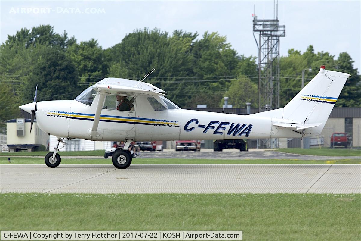 C-FEWA, 1966 Cessna 150F C/N 150-63407, At 2017 EAA AirVenture at Oshkosh